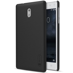 Накладка Nillkin Frosted Shield пластиковая для Nokia 3 Black (черная)