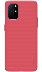 Накладка пластиковая Nillkin Frosted Shield для OnePlus 8T красная