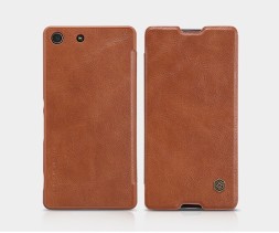 Чехол Nillkin Qin Leather Case для Sony Xperia M5/M5 Dual Brown (коричневый)