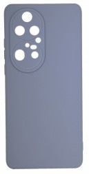 Накладка силиконовая Soft Touch для Huawei P50 Pro платиново-серая