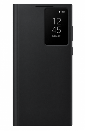 Чехол Samsung Smart Clear View Cover для Samsung Galaxy S22 Ultra S908 EF-ZS908CBEGRU чёрный 