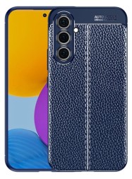 Накладка силиконовая для Samsung Galaxy A54 5G A546 под кожу синяя