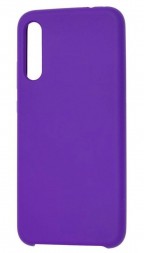 Накладка силиконовая Silicone Cover для Xiaomi Mi A3 / CC9e фиолетовая
