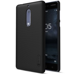 Накладка Nillkin Frosted Shield пластиковая для Nokia 5 Black (черная)
