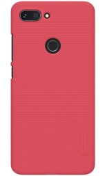 Накладка пластиковая Nillkin Frosted Shield для Xiaomi Mi 8 Lite красная