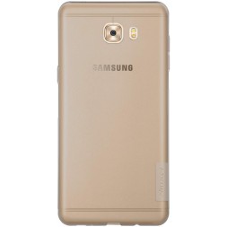 Накладка силиконовая Nillkin Nature TPU Case для Samsung Galaxy C9 Pro C9000 прозрачно-черная