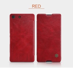 Чехол Nillkin Qin Leather Case для Sony Xperia M5/M5 Dual Red (красный)