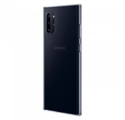 Накладка силиконовая для Samsung Galaxy Note 10 Plus N975 прозрачная