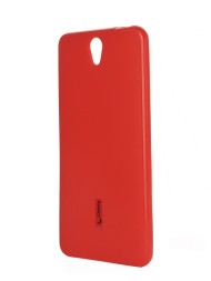 Накладка Cherry силиконовая для Lenovo Vibe S1 красная