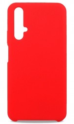 Накладка силиконовая Silicone Cover для Huawei Nova 5T / Honor 20 красная