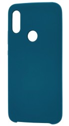 Накладка силиконовая Silicone Cover для Xiaomi Mi A2 / Xiaomi Mi 6X синяя