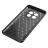 Накладка силиконовая для Huawei Mate 50 под карбон чёрная