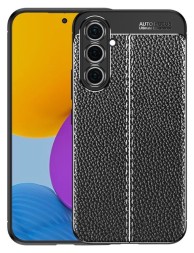 Накладка силиконовая для Samsung Galaxy A54 5G A546 под кожу чёрная