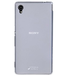Накладка Melkco силиконовая для Sony Xperia M4 Aqua прозрачная