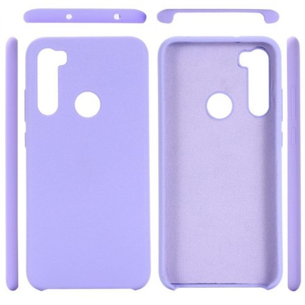 Накладка силиконовая My Colors для Xiaomi Redmi Note 8 / Note 8 (2021) фиолетовая