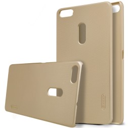 Накладка пластиковая Nillkin Frosted Shield для Asus Zenfone 3 Ultra ZU680KL золотая