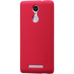 Накладка пластиковая Nillkin Frosted Shield для Xiaomi Redmi Note 3 красная