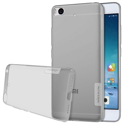 Накладка силиконовая Nillkin Nature TPU Case для Xiaomi Mi 5S (5.15&quot;) прозрачно-черная