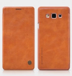 Чехол Nillkin Qin Leather для Samsung Galaxy A7 A700 Brown
