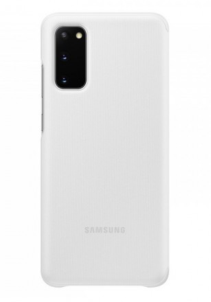 Чехол Samsung Clear View Cover для Samsung Galaxy S20 G980 EF-ZG980CWEGRU белый