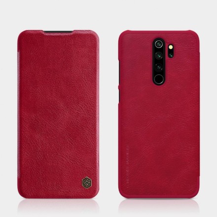 Чехол Nillkin Qin Leather Case для Xiaomi Redmi Note 8 Pro красный