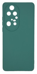 Накладка силиконовая Soft Touch для Huawei P50 Pro темно-зеленая
