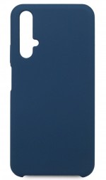 Накладка силиконовая Silicone Cover для Huawei Nova 5T / Honor 20 синяя