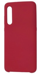 Накладка силиконовая Silicone Cover для Xiaomi Mi 9 бордовая