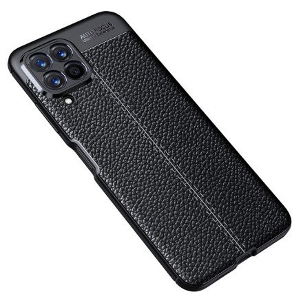Накладка силиконовая для Samsung Galaxy M53 5G M536 под кожу чёрная