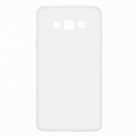 Накладка силиконовая для Samsung Galaxy A7 A700 прозрачно-белая