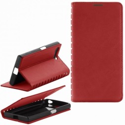 Чехол-книжка New Case для Sony Xperia X Compact красная