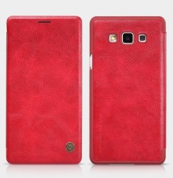 Чехол Nillkin Qin Leather для Samsung Galaxy A7 A700 Red
