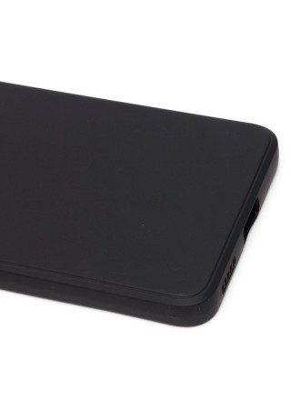 Накладка силиконовая Soft Touch для Xiaomi 12 / Xiaomi 12X / Xiaomi 12S чёрная