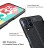 Накладка силиконовая для Samsung Galaxy M33 5G M336 под кожу чёрная