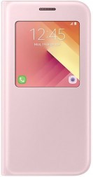 Чехол Flip Cover S-View для Samsung Galaxy A5 (2017) SM-A520 EF-CA520PPEGRU розовый