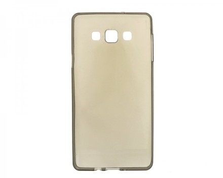 Накладка силиконовая для Samsung Galaxy A7 A700 прозрачно-черная