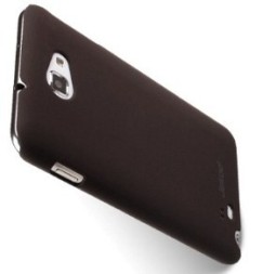 Накладка Jekod пластиковая для Samsung Galaxy Note N7000 коричневая