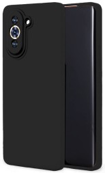Накладка силиконовая Silicone Cover для Huawei Nova 10 Pro черная